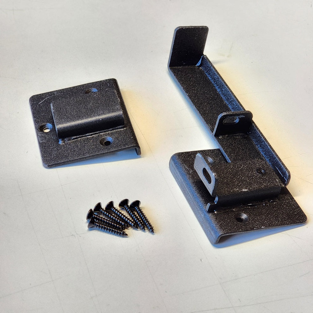 Black Extra Heavy-Duty Gate Flip Latch (20474) Black Extra Heavy-Duty Gate Flip Latch (20474)